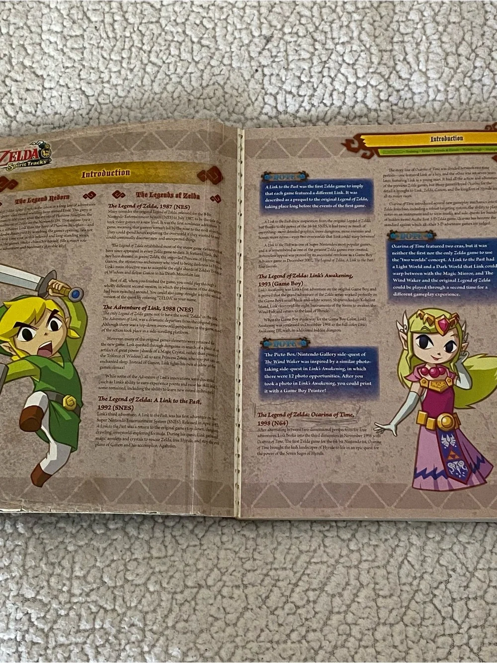 The Legend of Zelda: Spirit Tracks, Prima Official Game Guide w/poster.